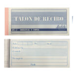 Talonario de Recibo RC-3 Original y Copia