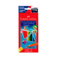 Caja de Colores Faber Castell Triangulares x 12