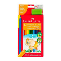 Caja de Colores Faber Castell Jumbo x 12