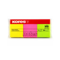 Notas Adhesivas Kores x 3 Colores Neón
