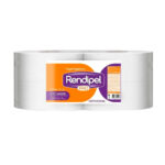 Papel Higiénico Institucional Rendipel 250 Mt Doble Hoja x 4 ud