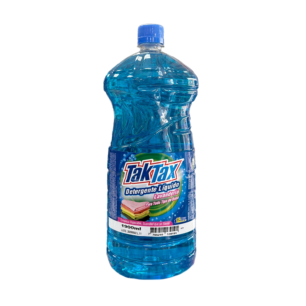 Detergente Líquido Lavandería TakTax x 1900 ml