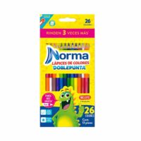 Caja de Colores Norma 12x 26 Doble Punta