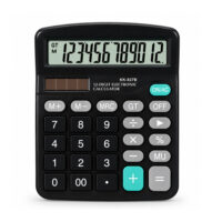 Calculadora 12 Dígitos KK-837B Negra