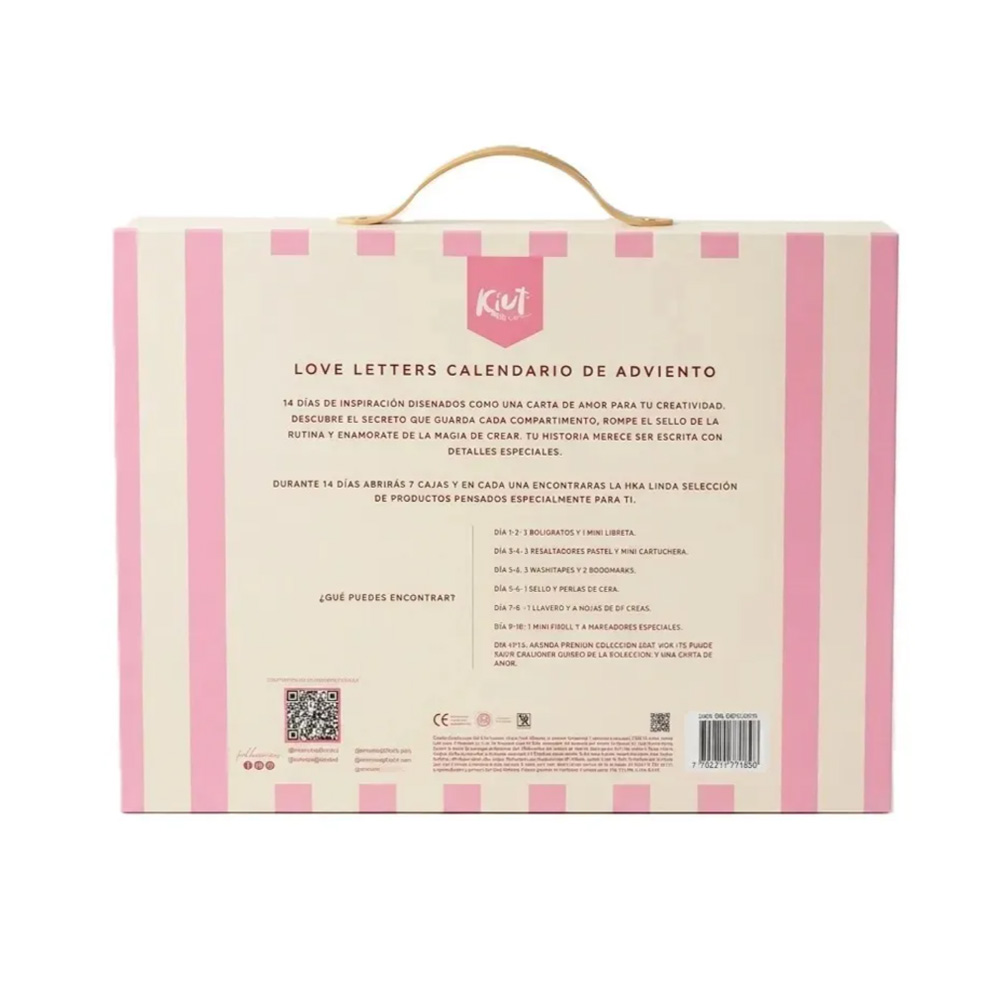 Kit Calendario De Adviento Love Letters Kiut - Imagen 10
