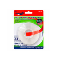 Cinta Doble Faz Transparente 19mm x 2.5m