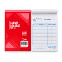Talonario Cuenta de Cobro Marden 132-50 x 50 Hojas